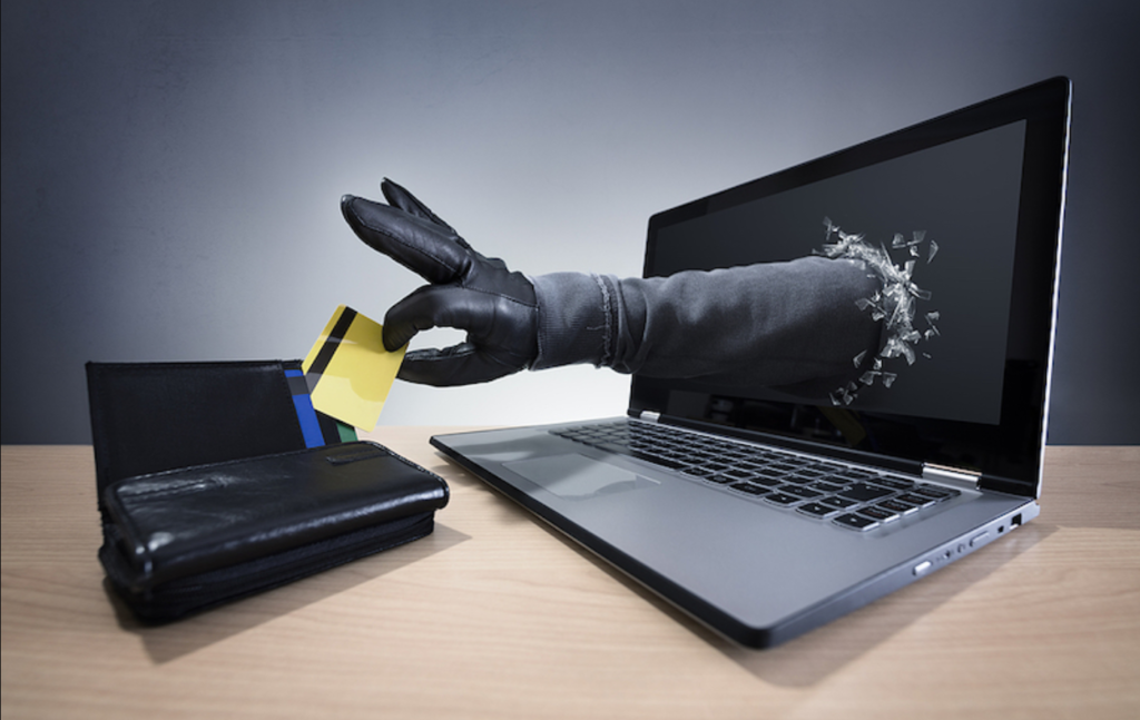 What is identity theft in online?