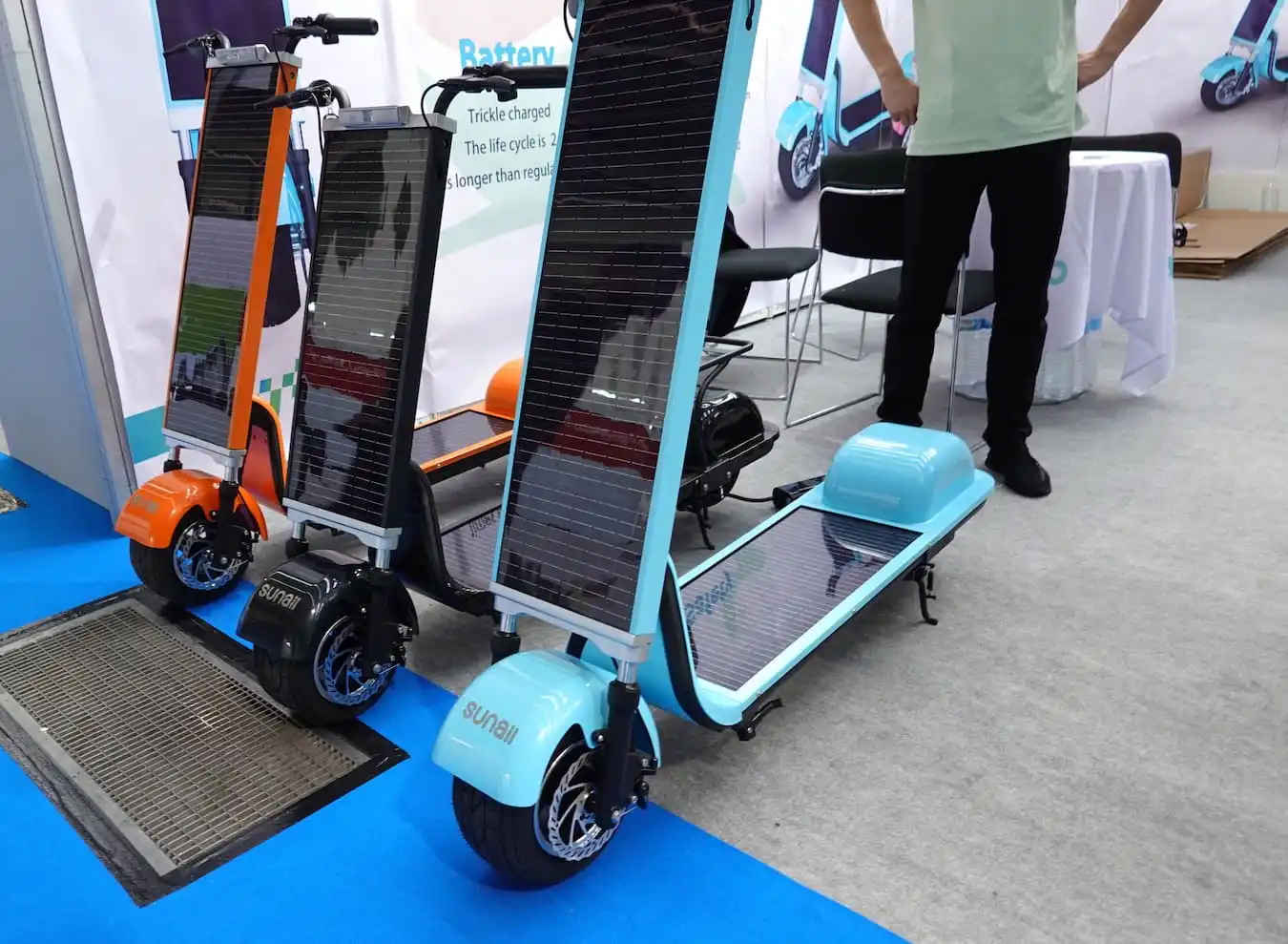 S80 solar scooter