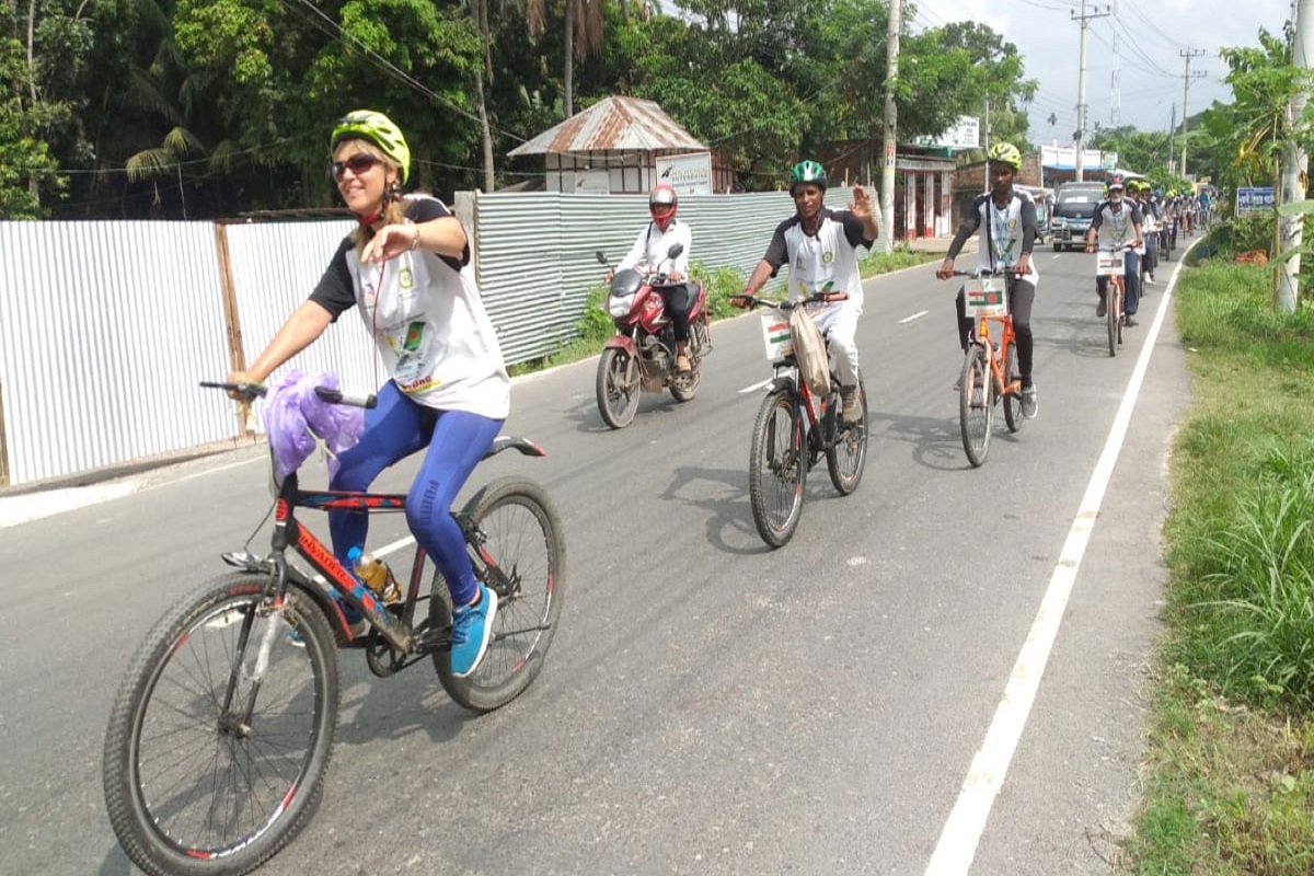 Cycling for Harmony: 52 foreign nationals Joins Youth Peace Camp in Bangladesh