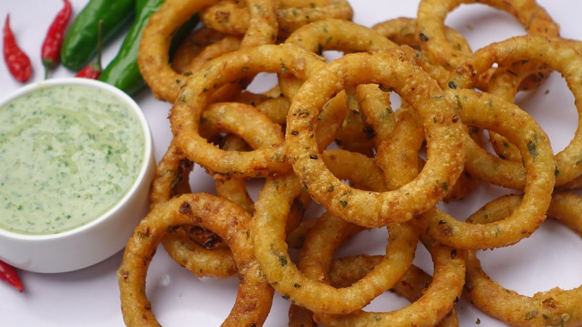 Garlic Potato Ring Chips