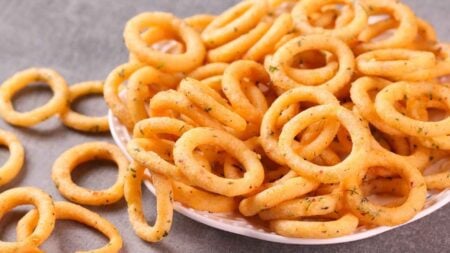 Garlic Potato Ring Chips