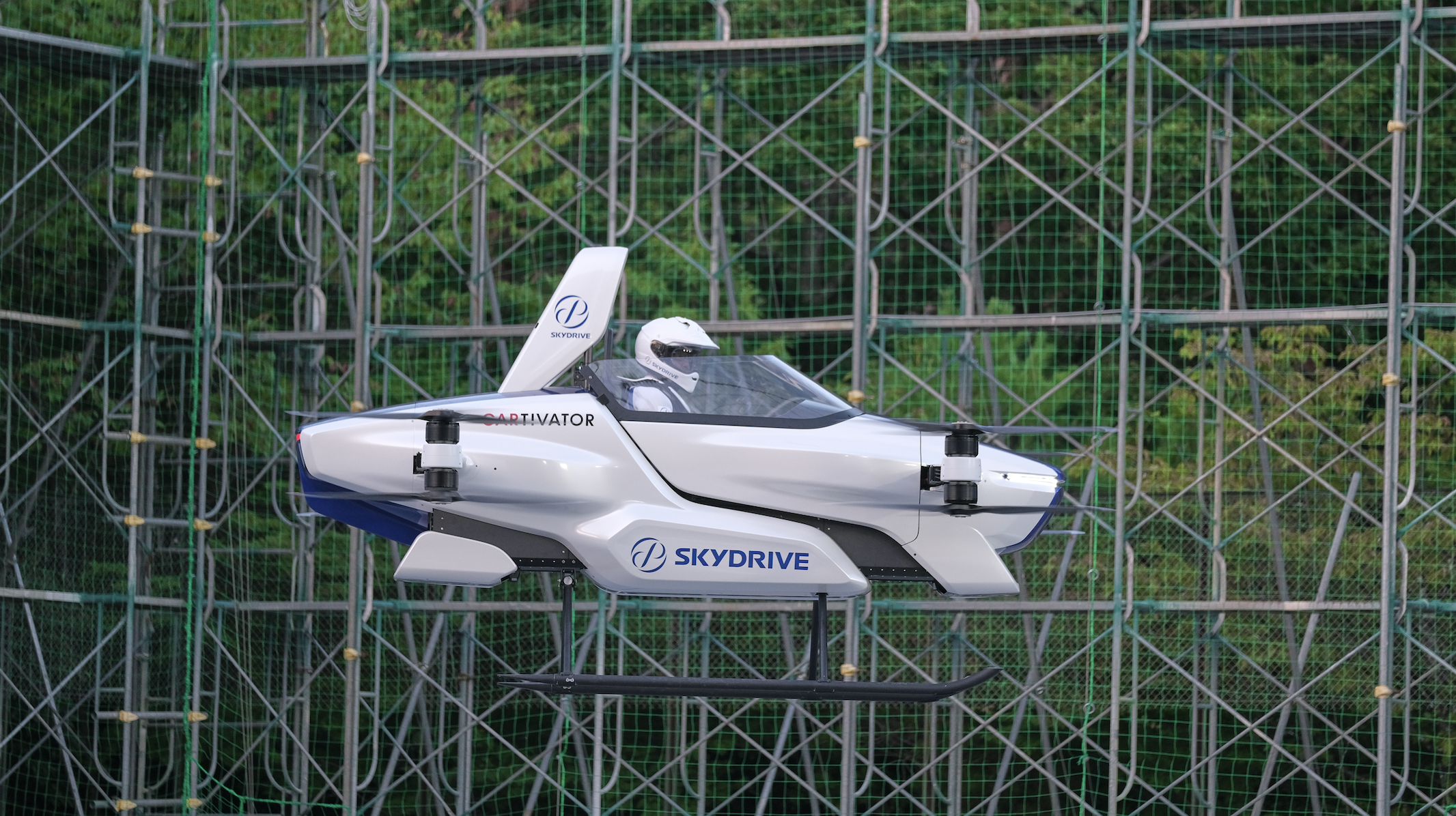German Company Volocopter Tests Electric Air Taxi in Osaka and Amagasaki