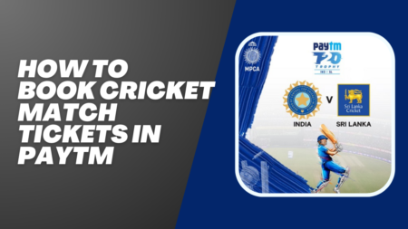 how to book cricket match tickets in paytm