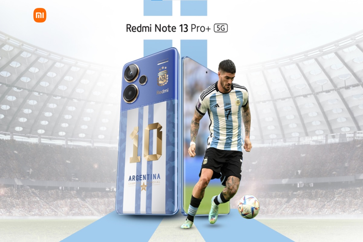 Argentina’s World Cup Victory Celebrated with Redmi Note 13 Pro+ Special Edition