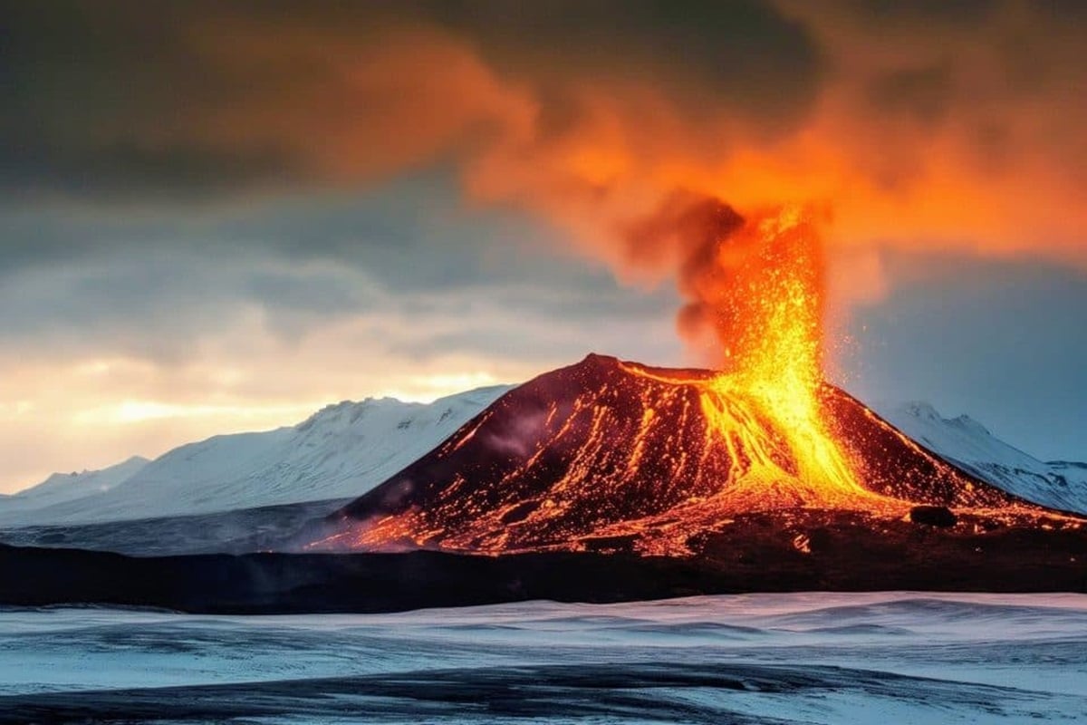 Iceland-volcano