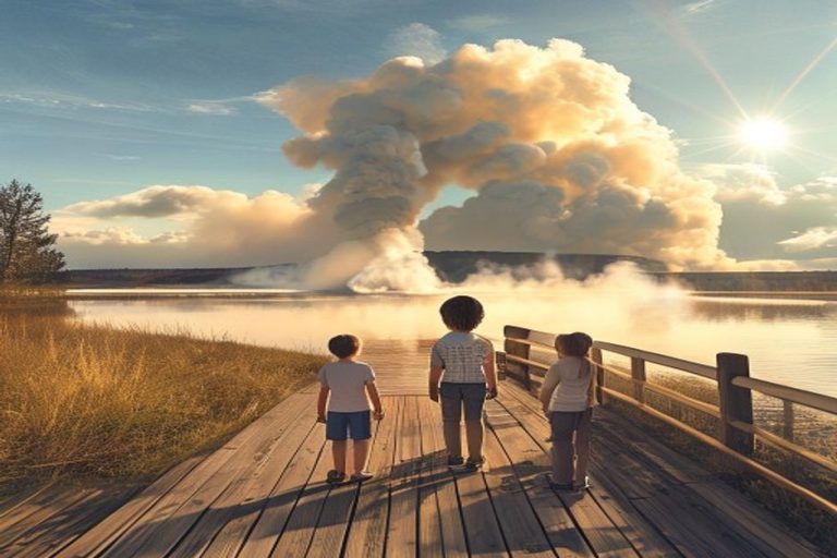 Yellowstone with kids